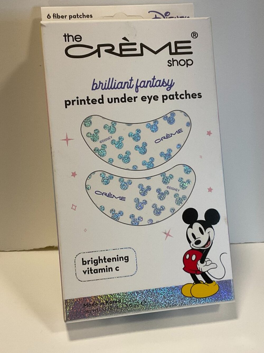 The Crème Shop x Disney Mickey Mouse Under Eye Patches LIMITED EDITION COLLAB